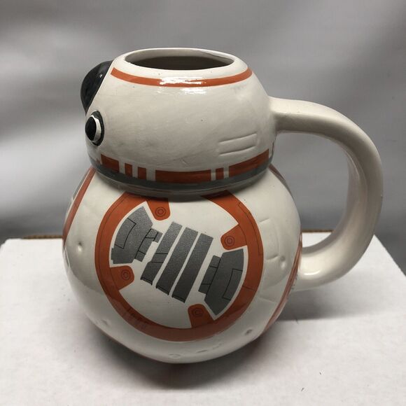 Star Wars The Force Awakens BB-8 Droid Coffee Tea Mug Disney Lucas Disney - Picture 4 of 6